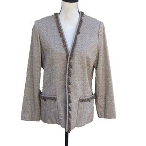 Vintage HA-RE Fashions South Pasadena Tan Blazer